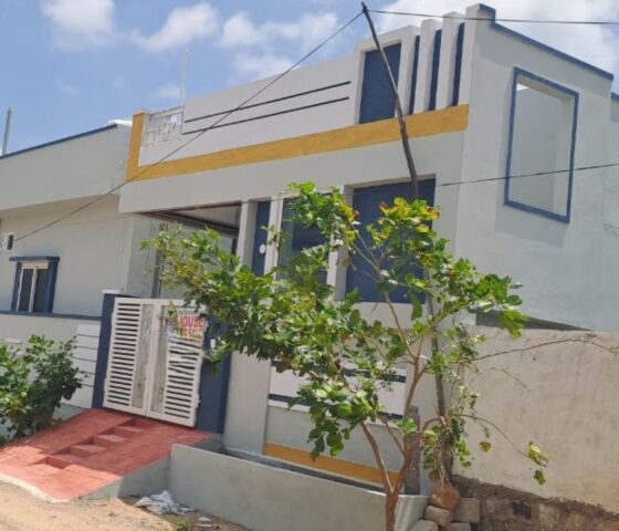 2 BHK Independent House Ghatkesar under 50 lack